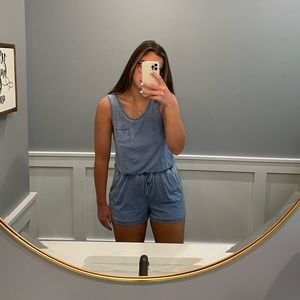 Light Blue Romper- NWOT